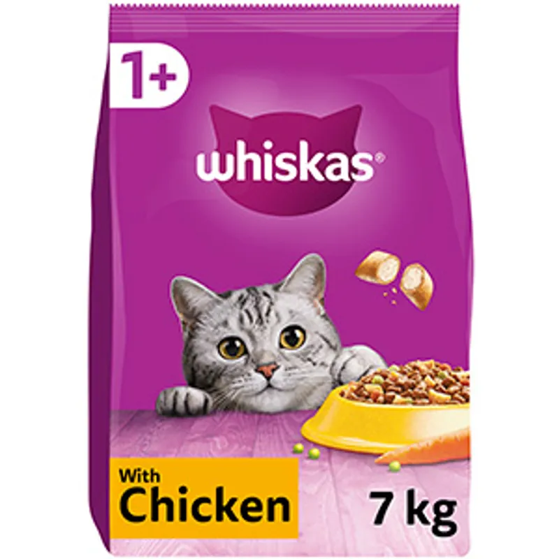 Whiskas 1+ Complete Chicken 7kg